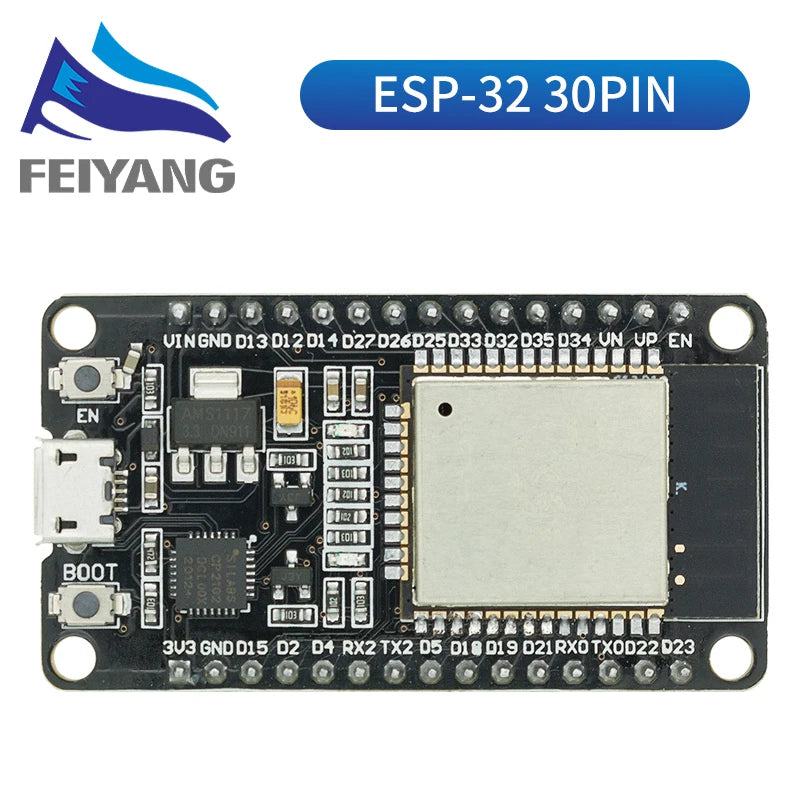 ESP32 Development Board WiFi+Bluetooth Ultra-Low Power Consumption Dual Core CPU ESP-32S ESP32-CAM ESP-WROOM-32D/U CH9102X - PST PS Tradings