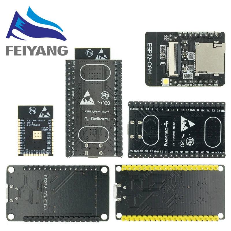 ESP32 Development Board WiFi+Bluetooth Ultra-Low Power Consumption Dual Core CPU ESP-32S ESP32-CAM ESP-WROOM-32D/U CH9102X - PST PS Tradings