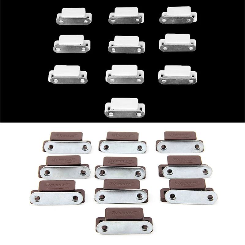 Fashion 10Pcs Small Magnetic Door Catches Kitchen Cupboard Wardrobe Cabinet Latch Catch - PST PS Tradings