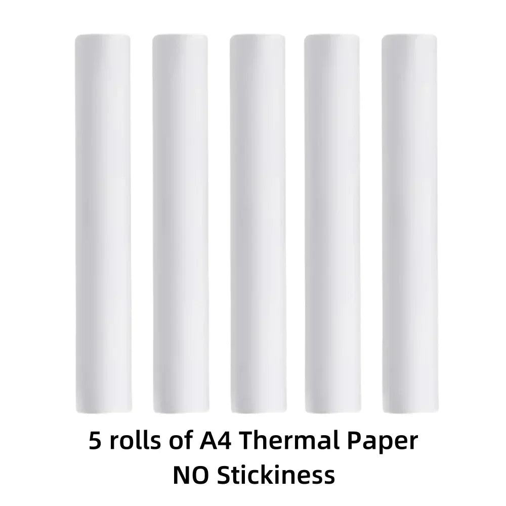 Folded Printing A4 Thermal Printer Paper Roll Printer For A40 Quick Dry Thermal Paper For Photo Picture PDF Print Transfer Paper - PST PS Tradings