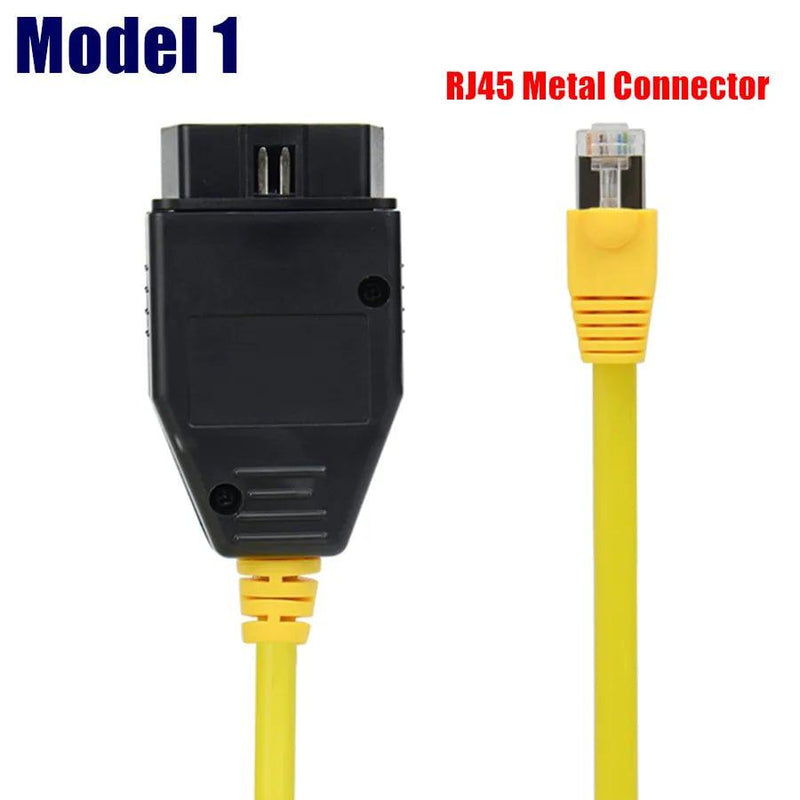 For BMW ICOM ENET Cable Ethernet Data to OBD2 16Pin Interface RJ45 Connector Hidden Data Tool ICOM Coding F-Serie - PST PS Tradings