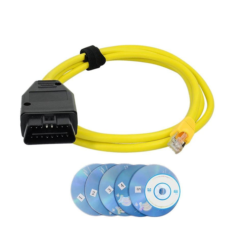 For BMW ICOM ENET Cable Ethernet Data to OBD2 16Pin Interface RJ45 Connector Hidden Data Tool ICOM Coding F-Serie - PST PS Tradings