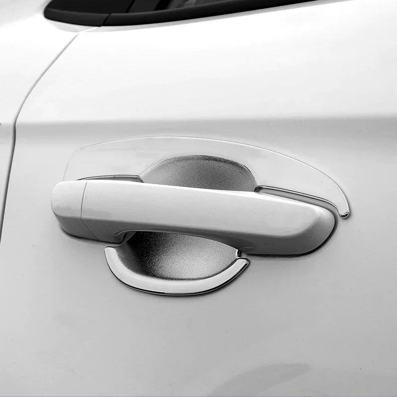 For Hyundai Creta Hyundai Ix25 2015 2016 2017 2018 2019 2020 Chrome Door Handle Cover Cup Bowl Molding Catch Garnish Overlay Cap