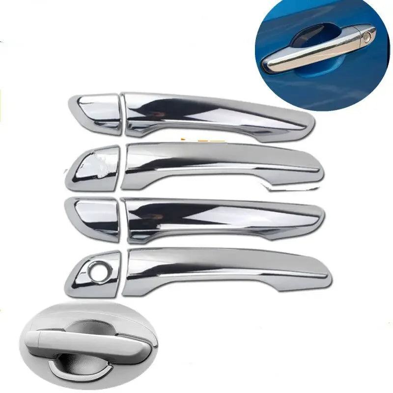 For Hyundai Creta Hyundai Ix25 2015 2016 2017 2018 2019 2020 Chrome Door Handle Cover Cup Bowl Molding Catch Garnish Overlay Cap