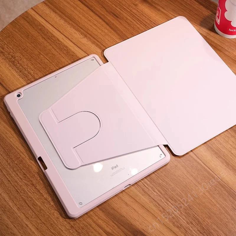 For iPad 10.2 7th 8th 9th Case iPad 10th Generation Rotation Cover for iPad Pro 12.9" 13" Air 11" 2024 2 3 4 5 9.7 5th 6th Funda - PST PS Tradings