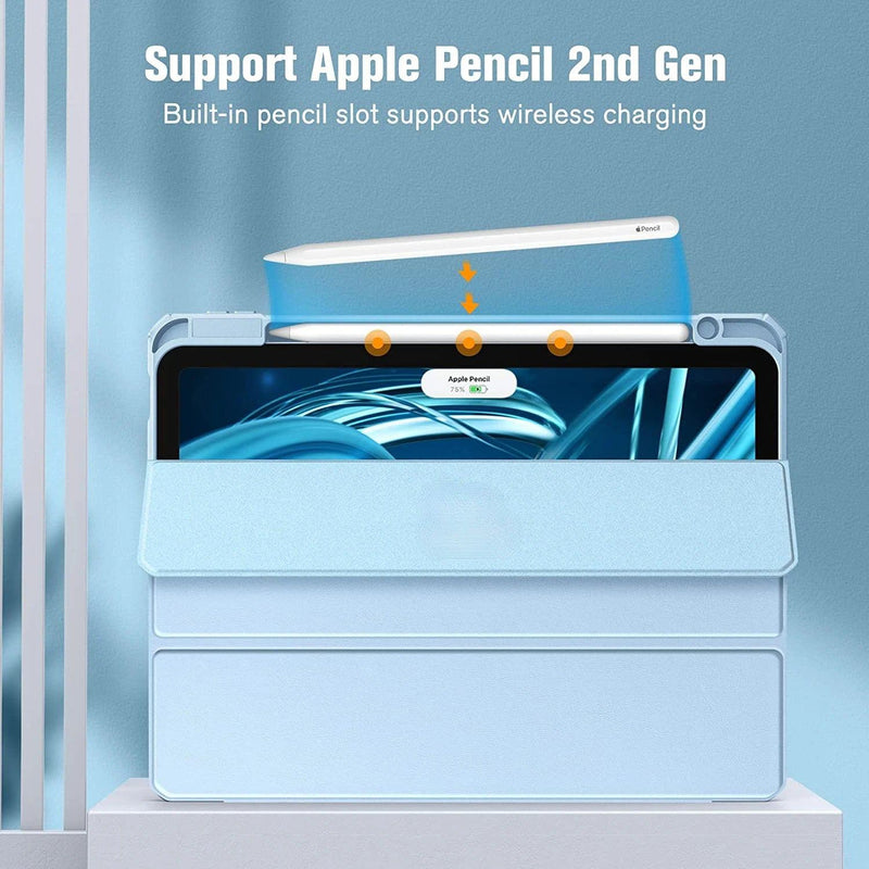 For iPad Case 10.2 9th 8th 7th 10 10th Generation Pro 11 13 2024 12.9 2022 Cover Pencil Holder Funda For iPad Air 5 4 10.9 Cases - PST PS Tradings