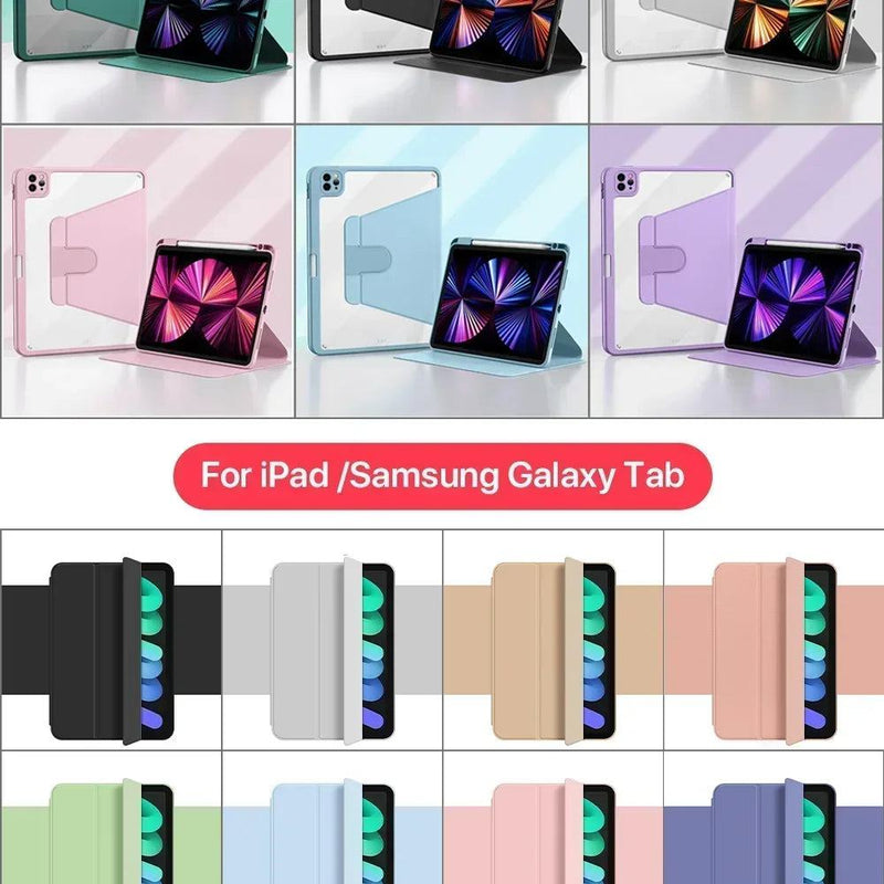 For iPad Pro 11 12.9 Case 2022 2021 2020  Tabet Cover for iPad Pro 11 Air 4 5 10.9 10 10th Generatuon Mini 6 Pencil Holder Cases - PST PS Tradings