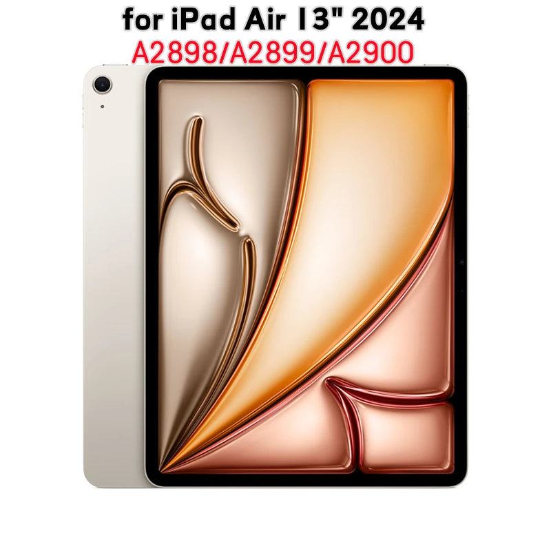 For iPad Pro 13 inches 2024 Case Ultra Thin Transparent Protective Case for iPad Air 13" 2024 Soft Silicone Cover Funda - PST PS Tradings