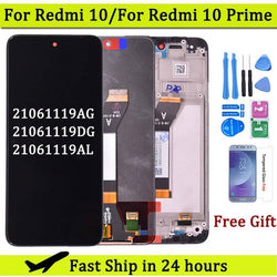 For Xiaomi Redmi 10 LCD Display Touch Panel Screen Digitizer Assembly Pantalla For Redmi 10 2022 21061119AG LCD Frame - Property & Safety Tradings