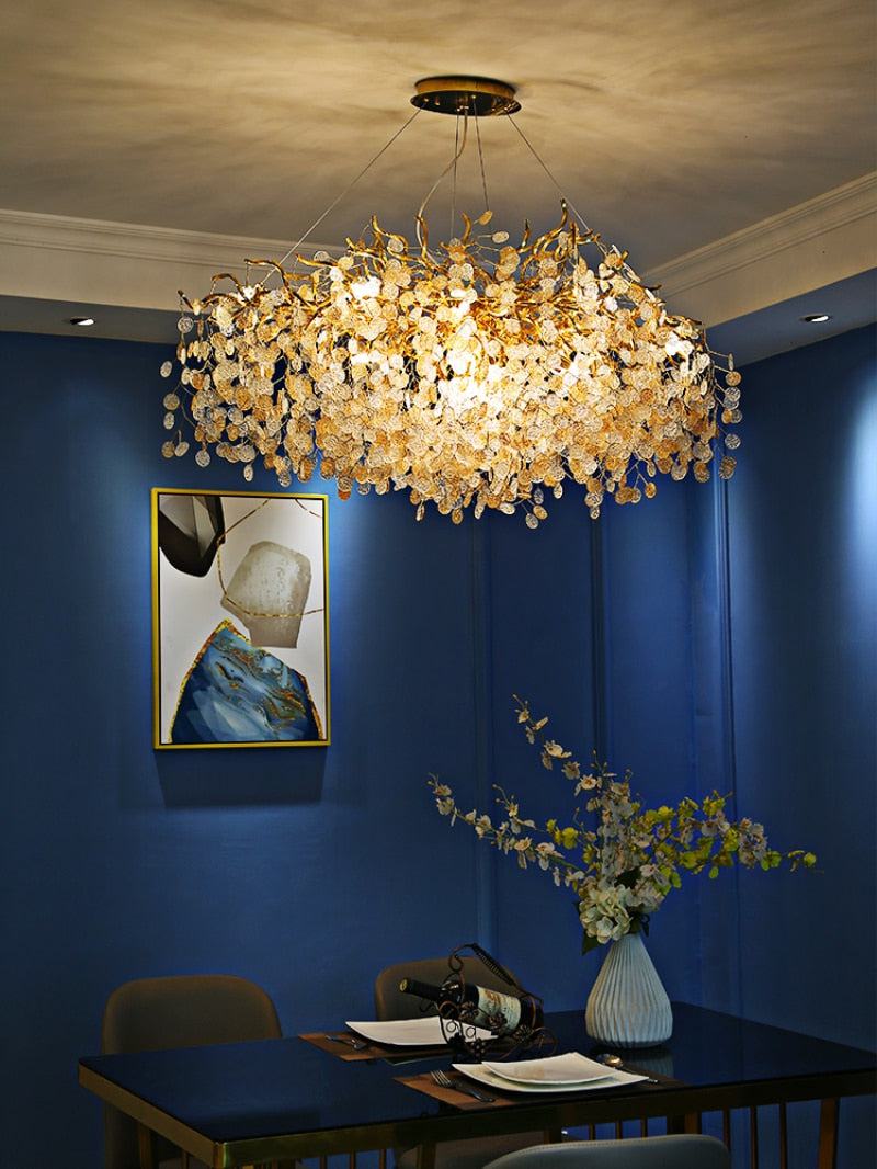 French Crystals Pendant Lamp