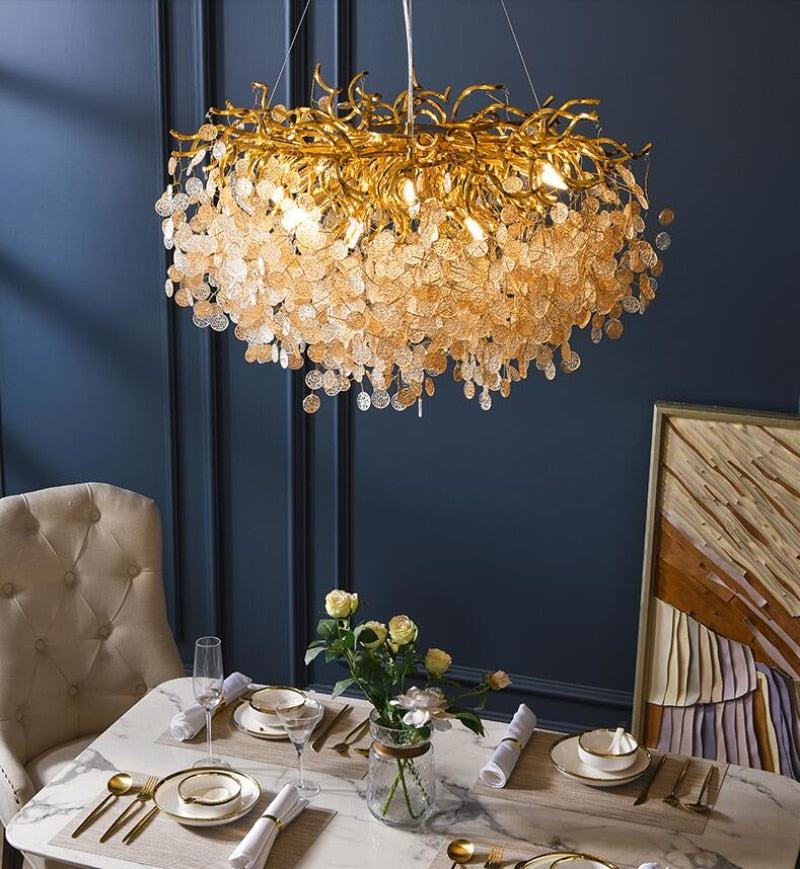 French Crystals Pendant Lamp