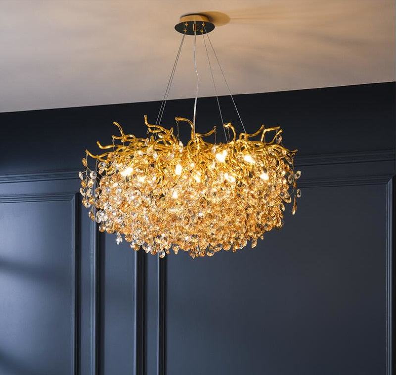 French Crystals Pendant Lamp