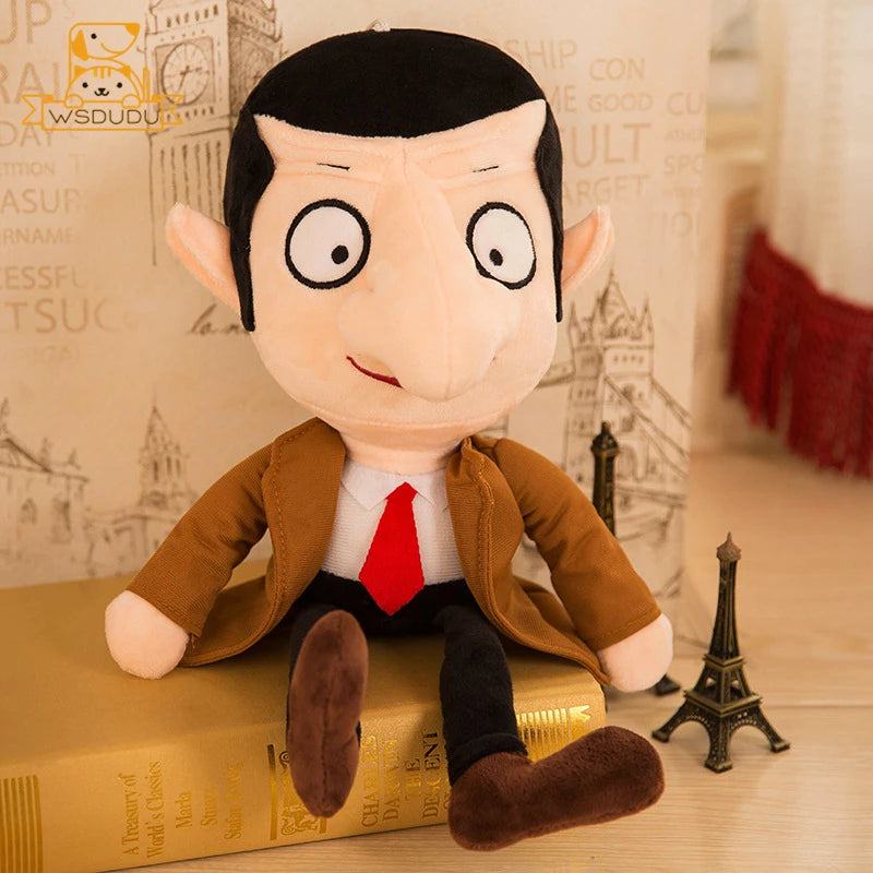 Fun Mr Bean Teddy Bear Plush Toy Comedy Cartoon Movie Figure Cute Animal Baby Stuffed Doll Mini Pillow Decor Soft Children Gifts