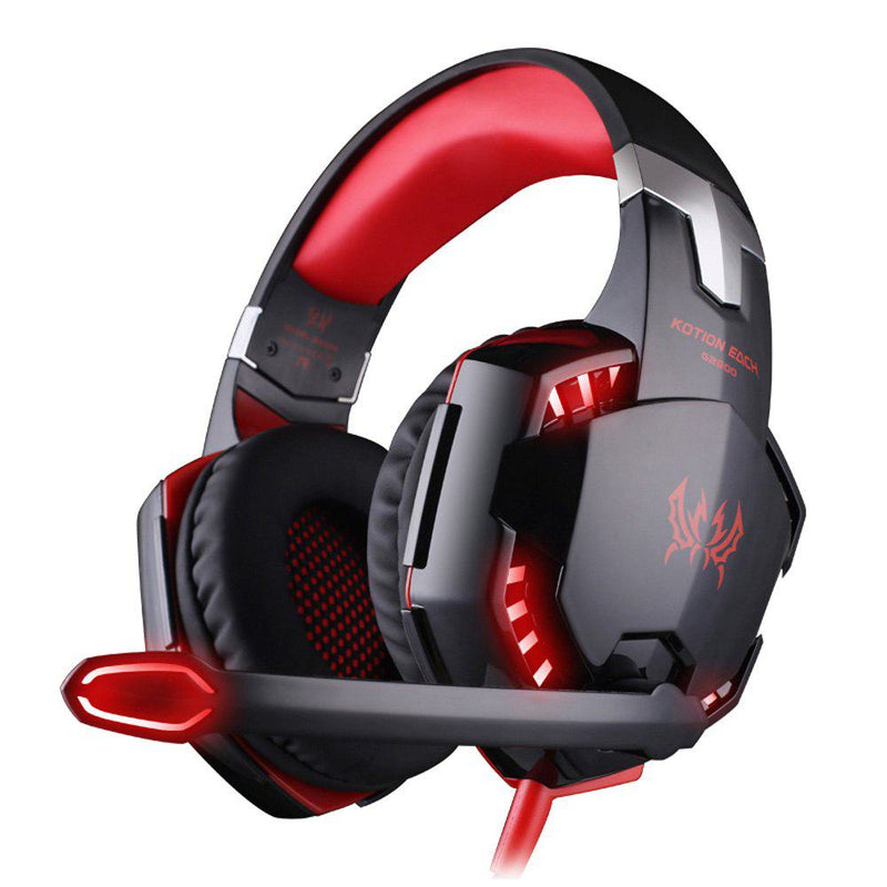 Futuristic Style LED Gaming Headphones Light Best Headphone Gaming