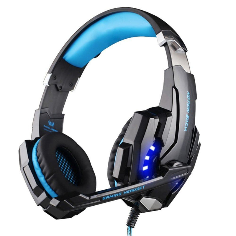 Futuristic Style LED Gaming Headphones Light Best Headphone Gaming