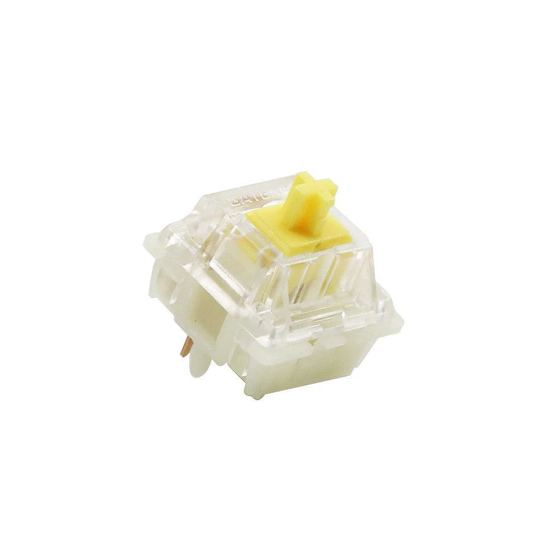 Gateron silent switch Black Red clear 5pin  transparent tops for mechaniacl keyboard Compatible with MX switch - PST PS Tradings