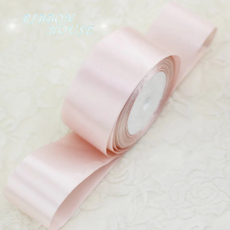 Geschenkeband Satin Rosa Altrosa - Pink Single Face Satin Ribbon Wholesale Gift Wrapping Christmas ribbons - PST PS Tradings