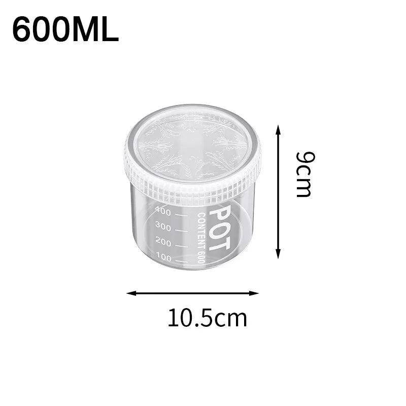 Grain Storage Box Coffee Beans Pasta Storage Tank Moisture-Proof Cereal Dispenser Transparent Snacks Jar Kitchen Food Seal Box - PST PS Tradings