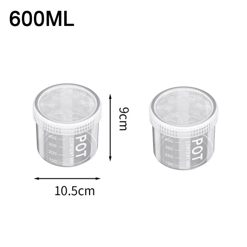 Grain Storage Box Coffee Beans Pasta Storage Tank Moisture-Proof Cereal Dispenser Transparent Snacks Jar Kitchen Food Seal Box - PST PS Tradings