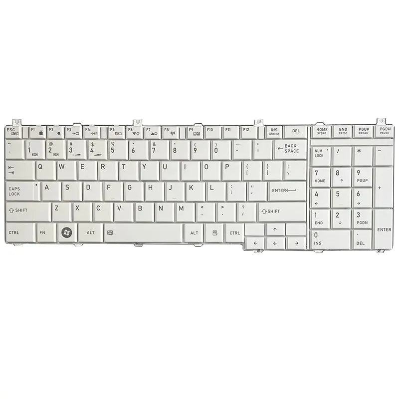 GZEELE English keyboard For Toshiba Satellite L670 L670D L675 L675D C660 C660D C655 L655 L655D C650 C650D L650 C670 L750 L750D - PST PS Tradings