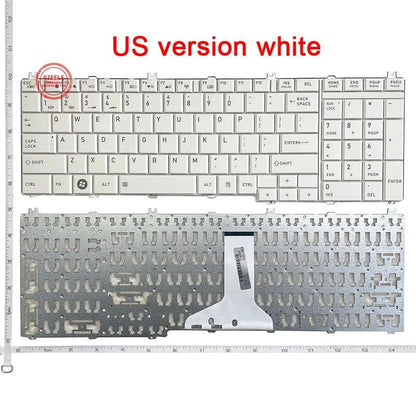 GZEELE English keyboard For Toshiba Satellite L670 L670D L675 L675D C660 C660D C655 L655 L655D C650 C650D L650 C670 L750 L750D - PST PS Tradings