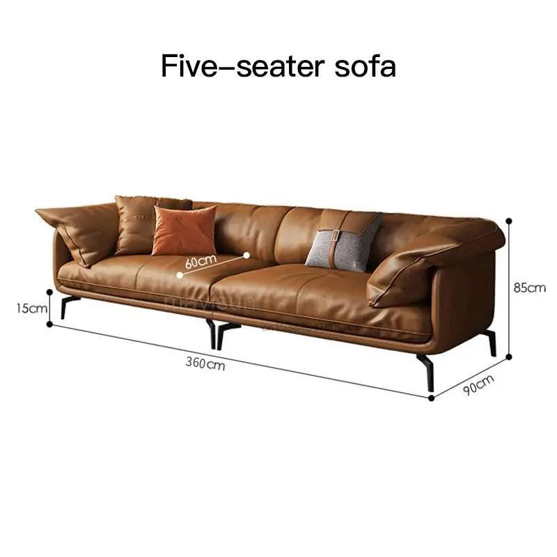 Leder Coach Sofa_Echtleder_Sofortlieferbar_Wartezimmer_Coach