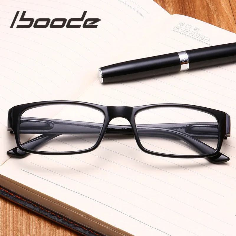 iboode Ultra-light Reading Glasses Presbyopic Glasses gafas de lectura oculos Full Frame +1.0 +1.25 +1.5 +1.75 +2.0 4.0 Portable