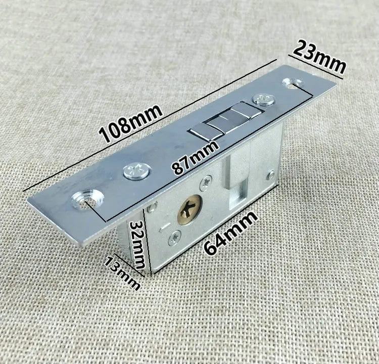 Invisible/Mortise lock,Pull gate Hook lock,Alloy lock body,For Framed glass door,strong, durable,Door hardware - PST PS Tradings