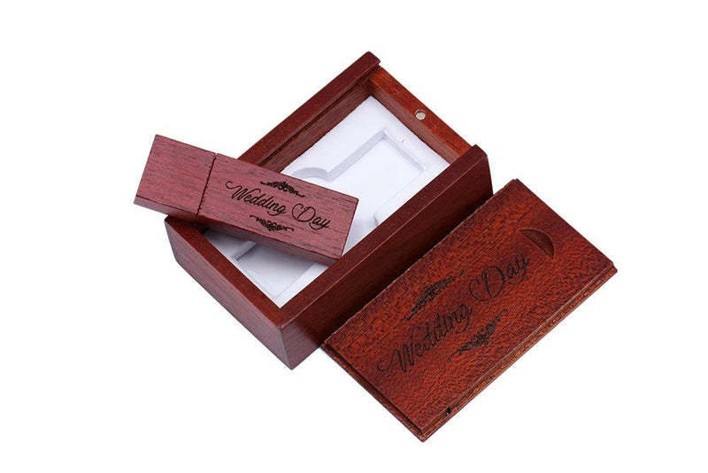 JASTER Customized Wooden Usb Flash Drive Customer LOGO Pendrive 8GB 16GB 32GB U Disk Memory Stick PHOTOGRAPHY Wedding Gifts - PST PS Tradings