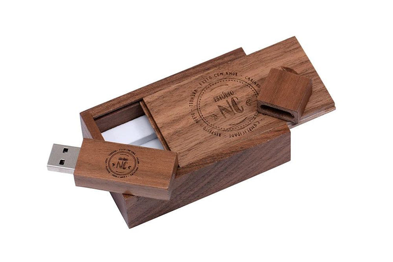 JASTER Customized Wooden Usb Flash Drive Customer LOGO Pendrive 8GB 16GB 32GB U Disk Memory Stick PHOTOGRAPHY Wedding Gifts - PST PS Tradings