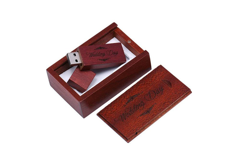 JASTER Customized Wooden Usb Flash Drive Customer LOGO Pendrive 8GB 16GB 32GB U Disk Memory Stick PHOTOGRAPHY Wedding Gifts - PST PS Tradings