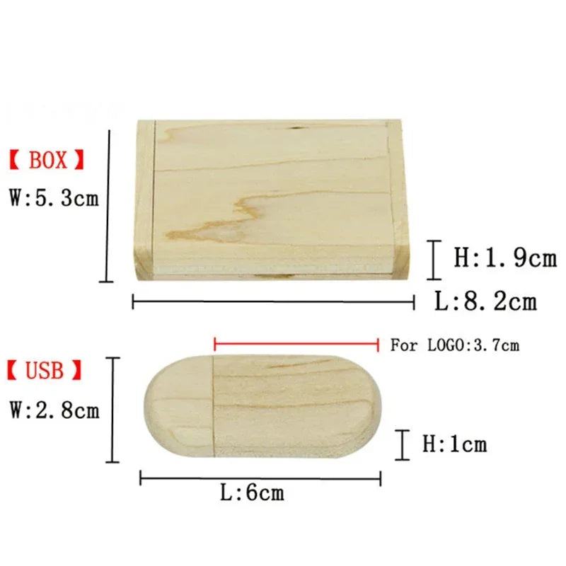 JASTER High Quality Wooden Logo Engrave Wood USB Flash Drive 4GB 8GB 16GB 32GB 64GB wedding Gift Flash Memory Card Pen Drive - PST PS Tradings