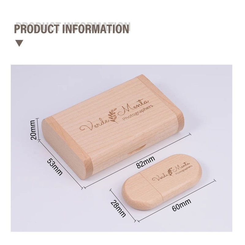 JASTER USB 3.0 High Speed LOGO Wooden Box Personal Logo Customer Pendrive 8GB 16GB 32GB 64GB USB Flash Drive Pen Drive U Disk - PST PS Tradings