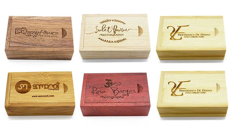 JASTER Wooden / bamboo USB Flash Drive 2.0 4GB 8GB 16GB 32GB 64GB 128GB Pen Driver Pendrive  Memory Creativo Personal LOGO Gifts