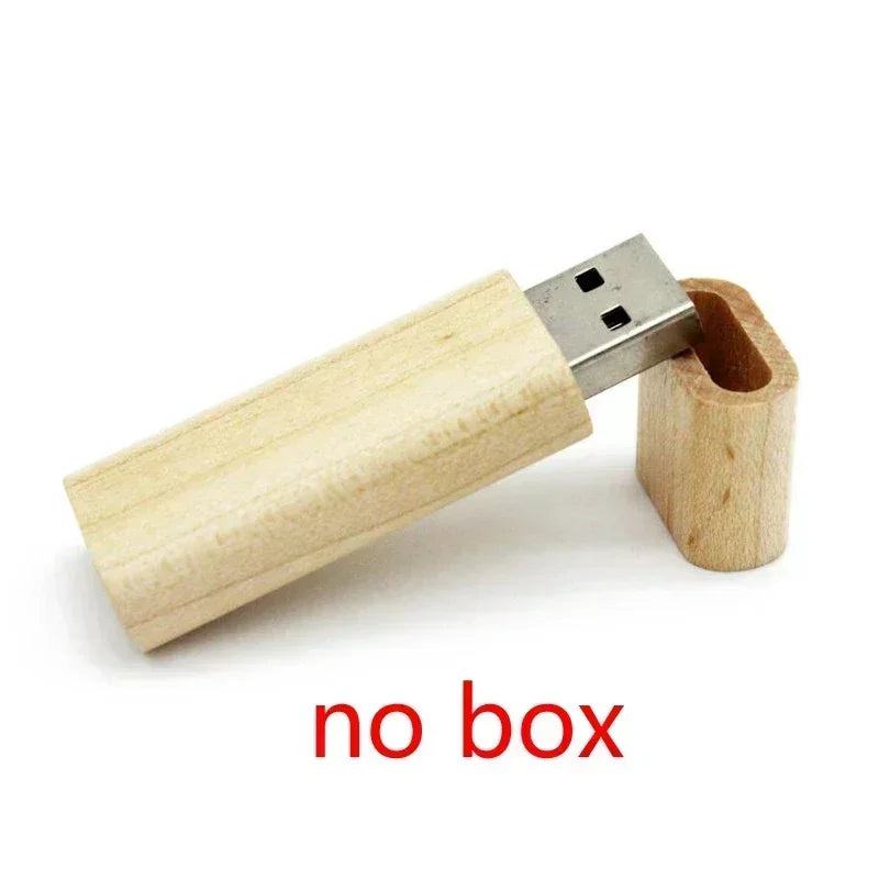 JASTER Wooden / bamboo USB Flash Drive 2.0 4GB 8GB 16GB 32GB 64GB 128GB Pen Driver Pendrive  Memory Creativo Personal LOGO Gifts