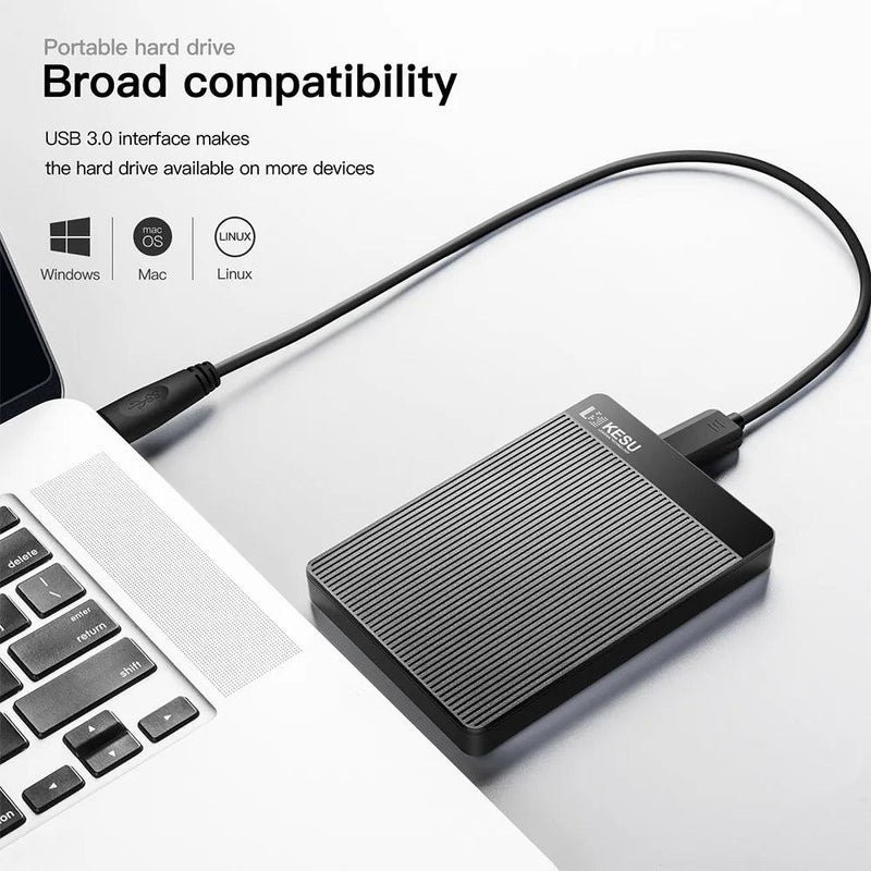 KESU HDD 2.5" Portable External Hard Drive disk 1tb /320gb/500gb USB3.0 Storage Compatible for notebook PC Desktop жесткий диск - PST PS Tradings