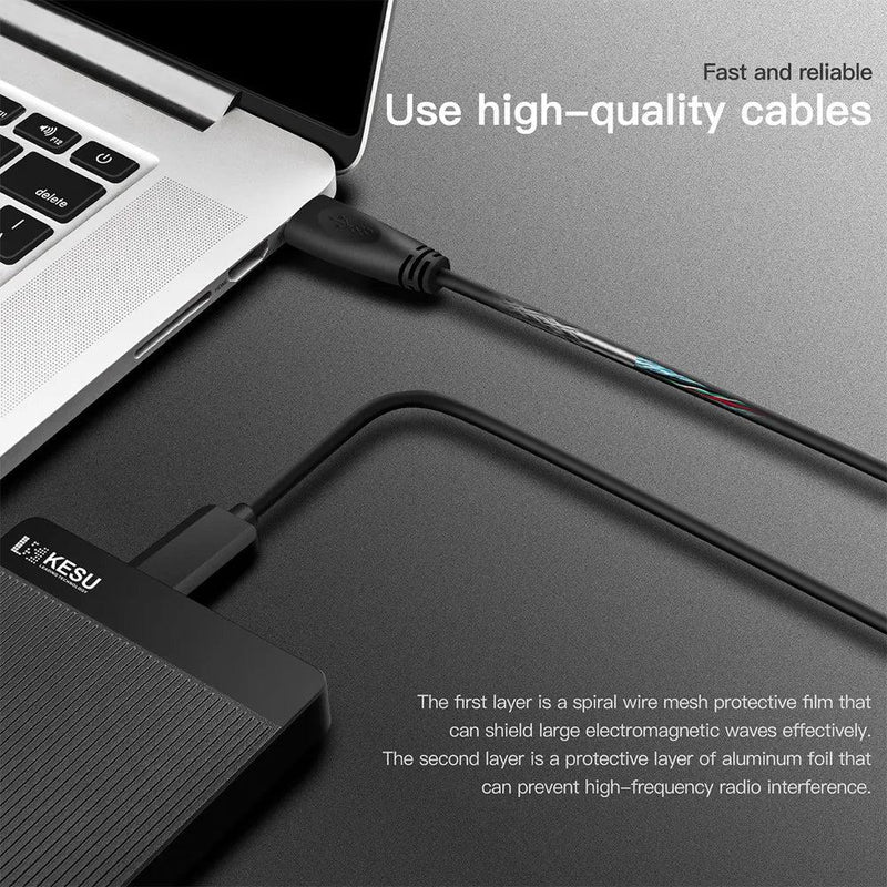 KESU HDD 2.5" Portable External Hard Drive disk 1tb /320gb/500gb USB3.0 Storage Compatible for notebook PC Desktop жесткий диск - PST PS Tradings