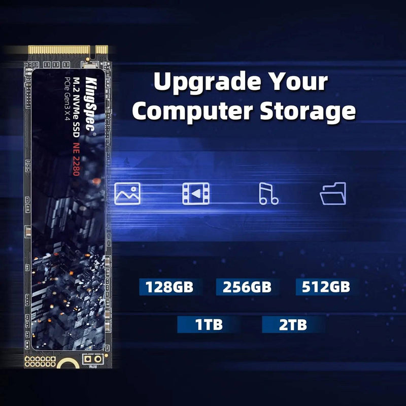 KingSpec M.2 SSD 120 GB 256 GB 512 GB 1 TB SSD 2 TB Festplatte M2 SSD M.2 NVMe PCIe SSD Interne Festplatte für Laptop Desktop MSI - Property & Safety Tradings