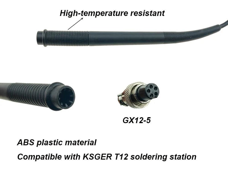 KSGER T12 Soldering Station V2.1S STM32 OLED Digital Temperature Controller Electric Soldering Irons Stings T12-K B2 BC2 D24 Tip