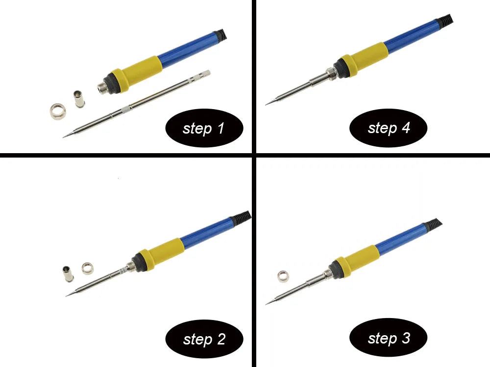 KSGER T12 Soldering Station V2.1S STM32 OLED Digital Temperature Controller Electric Soldering Irons Stings T12-K B2 BC2 D24 Tip