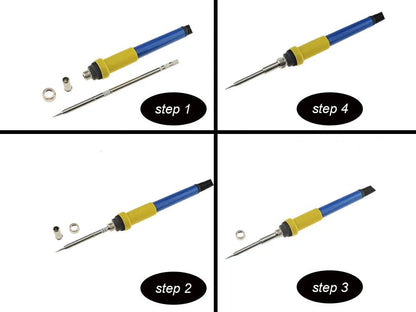 KSGER T12 Soldering Station V2.1S STM32 OLED Digital Temperature Controller Electric Soldering Irons Stings T12-K B2 BC2 D24 Tip