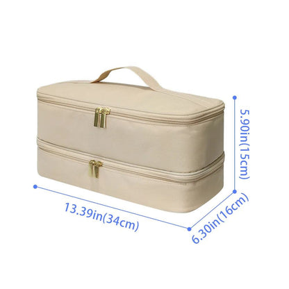 Large Capacity Hair Dryer Storage Case Double-LayerWaterproof Make-up Brush Storage Bag Hair Curler Bagfor Shark Flexstyle - PST PS Tradings