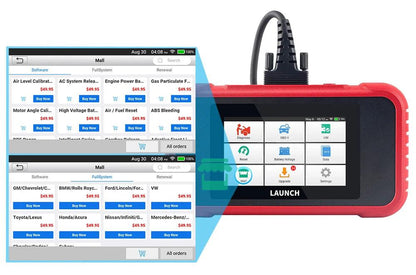 LAUNCH X431 CRP129E / CRP129E V2.0 Car OBD2 Diagnostic Tools ENG ABS SRS AT Oil SAS EPB TPMS DPF Reset Auto Scanner Free Update - PST PS Tradings