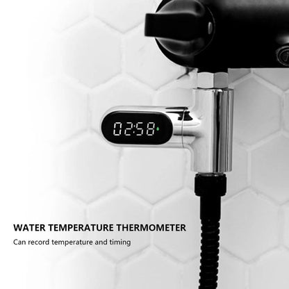 LED Display Water Shower Thermometer Self-Generating Electricity Water Temperature Monitoring Baby Care Smart Temperature Meter - PST PS Tradings