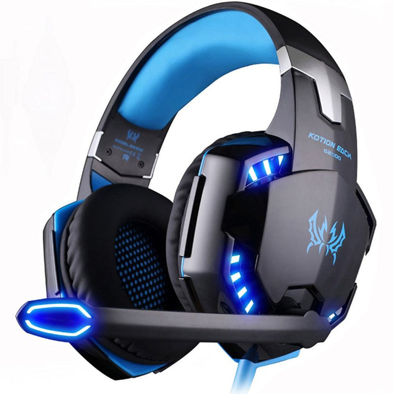 LED Gaming Headset with Microphone