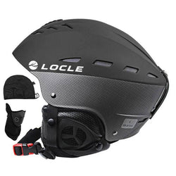 LOCLE Professional Skiing Helmet Men Women Children Ski Helmet Snow Skating Snowboard Snowmobile Skateboard Helmet Size 52-61cm - Property & Safety Tradings