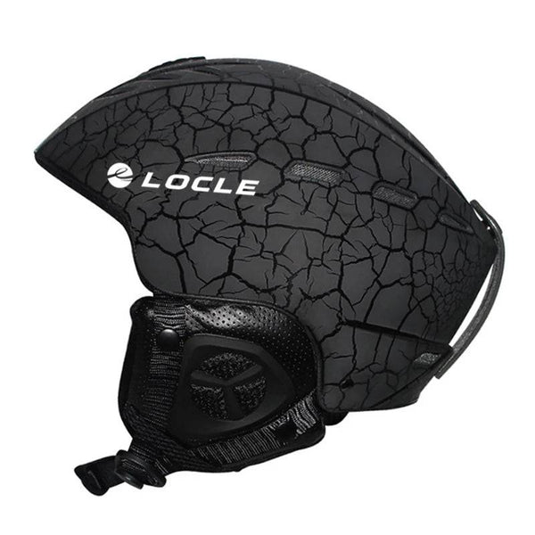 LOCLE Professional Skiing Helmet Men Women Children Ski Helmet Snow Skating Snowboard Snowmobile Skateboard Helmet Size 52-61cm - Property & Safety Tradings