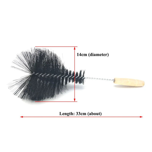 LOMINT Hookah Glass Bottle Base Cleaning Brush For Shisha Hookahs Narguile Chicha Smoking Water Pipe Accessories - PST PS Tradings