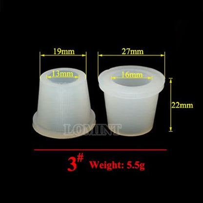 LOMINT White Hookah Bowl Grommets Adapter Silicone Rubber Seal Joint Shisha Chicha Narguile Small Medium Large Size Accessories - PST PS Tradings