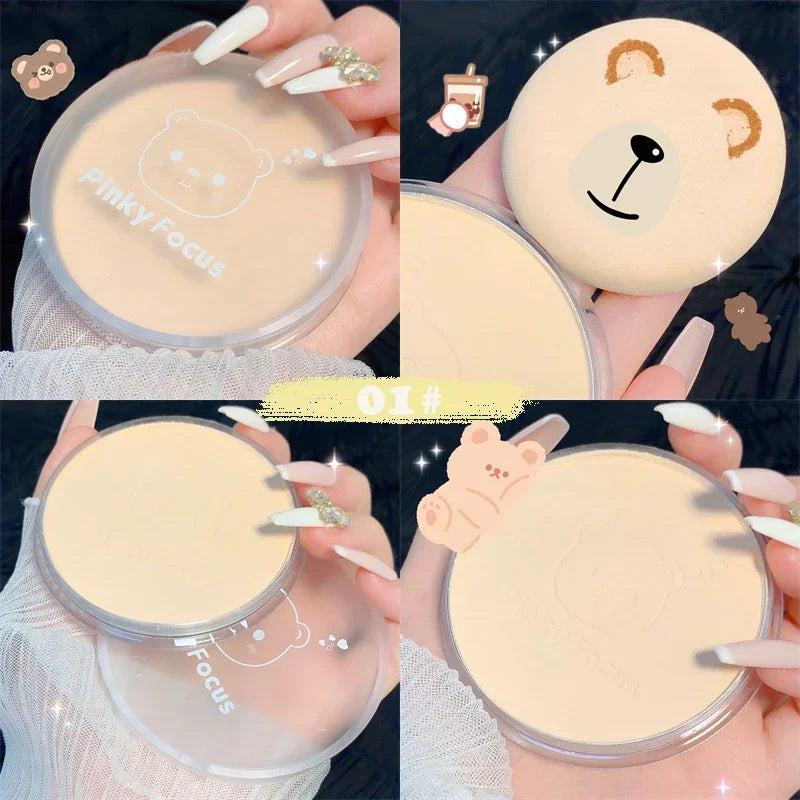 Loose Powder Moisturizing Lasting Oil Control Make Up Powder Brightening Concealer Light Breathable Waterproof Face Cosmetics - PST PS Tradings